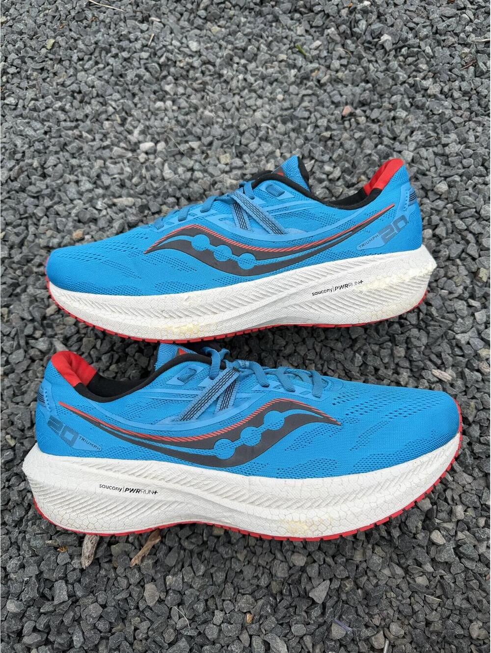 Saucony Triumph 20 Ocean Redrock Size 11M 12.5W